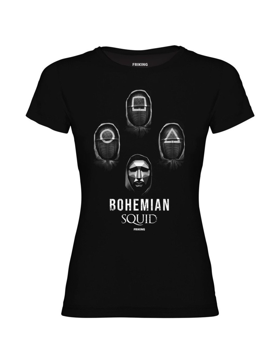 Friking Bohemian Squid - 262 | Camisetas Mujer