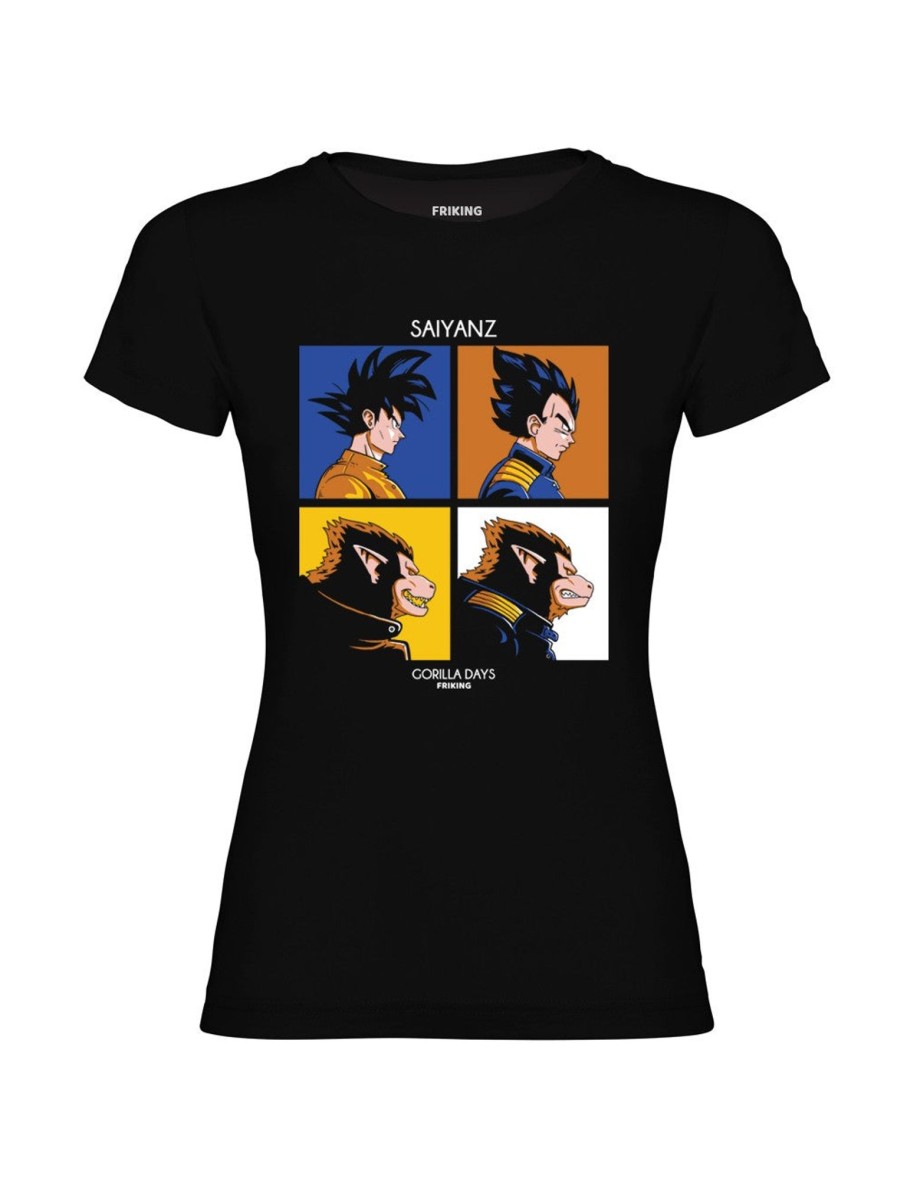 Friking Saiyanz - 291 | Camisetas Mujer