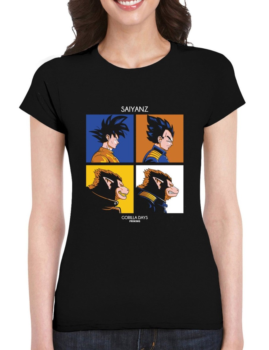 Friking Saiyanz - 291 | Camisetas Mujer