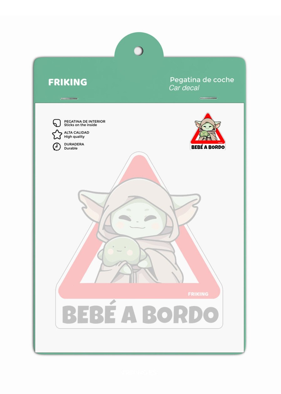 Friking Bebe A Bordo | Vinilos De Coche