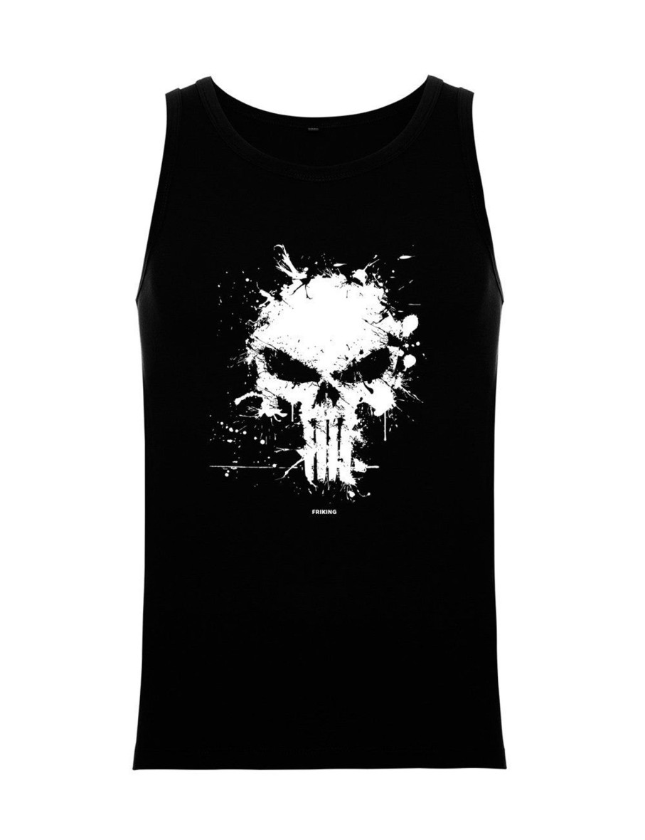 Friking Antihero Skull - 18 | Camisetas De Tirantes