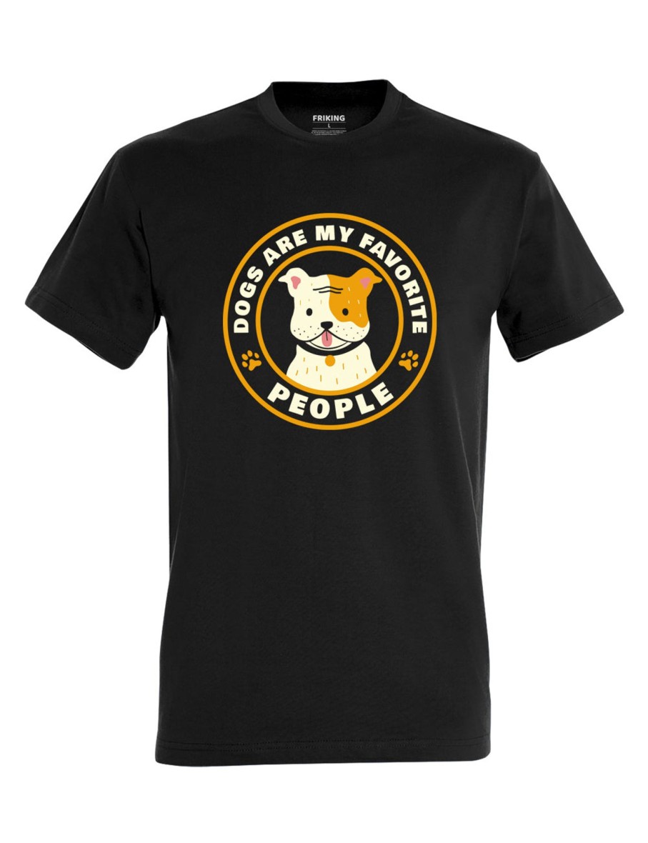 Friking Dogs Are My Favorite People - 298A | Camisetas Hombre