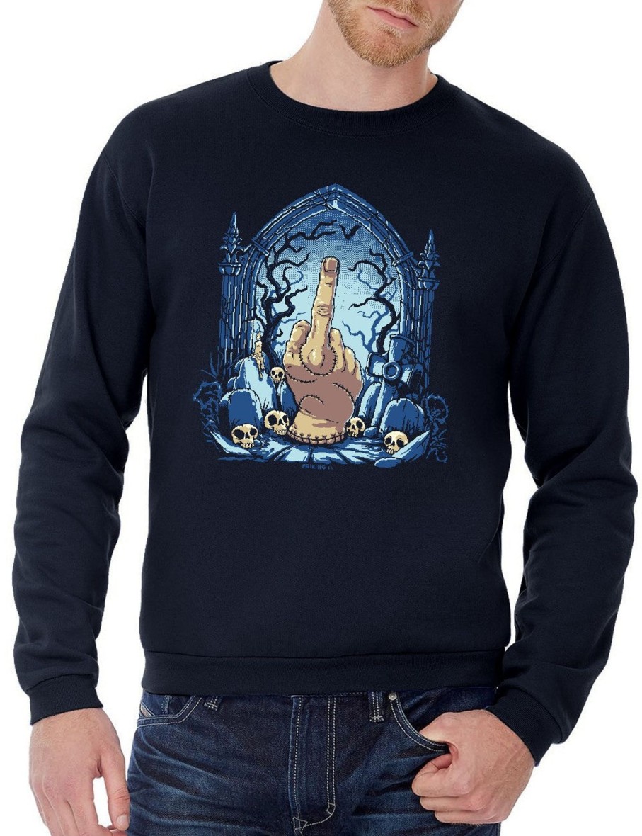 Friking Creepy Finger - 652 | Sudaderas Sin Capucha Uni