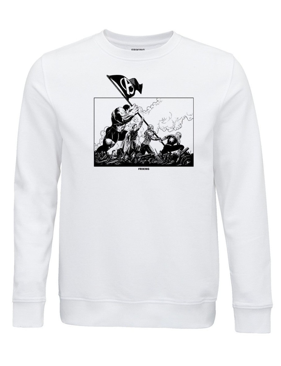 Friking Heroes Soldiers - D 144 | Sudaderas Sin Capucha Uni