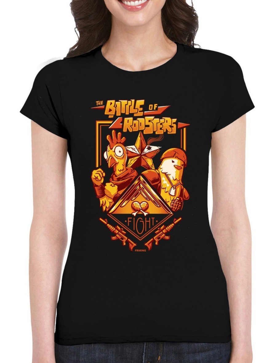 Friking Battle Of Roosters - 123 | Camisetas Mujer