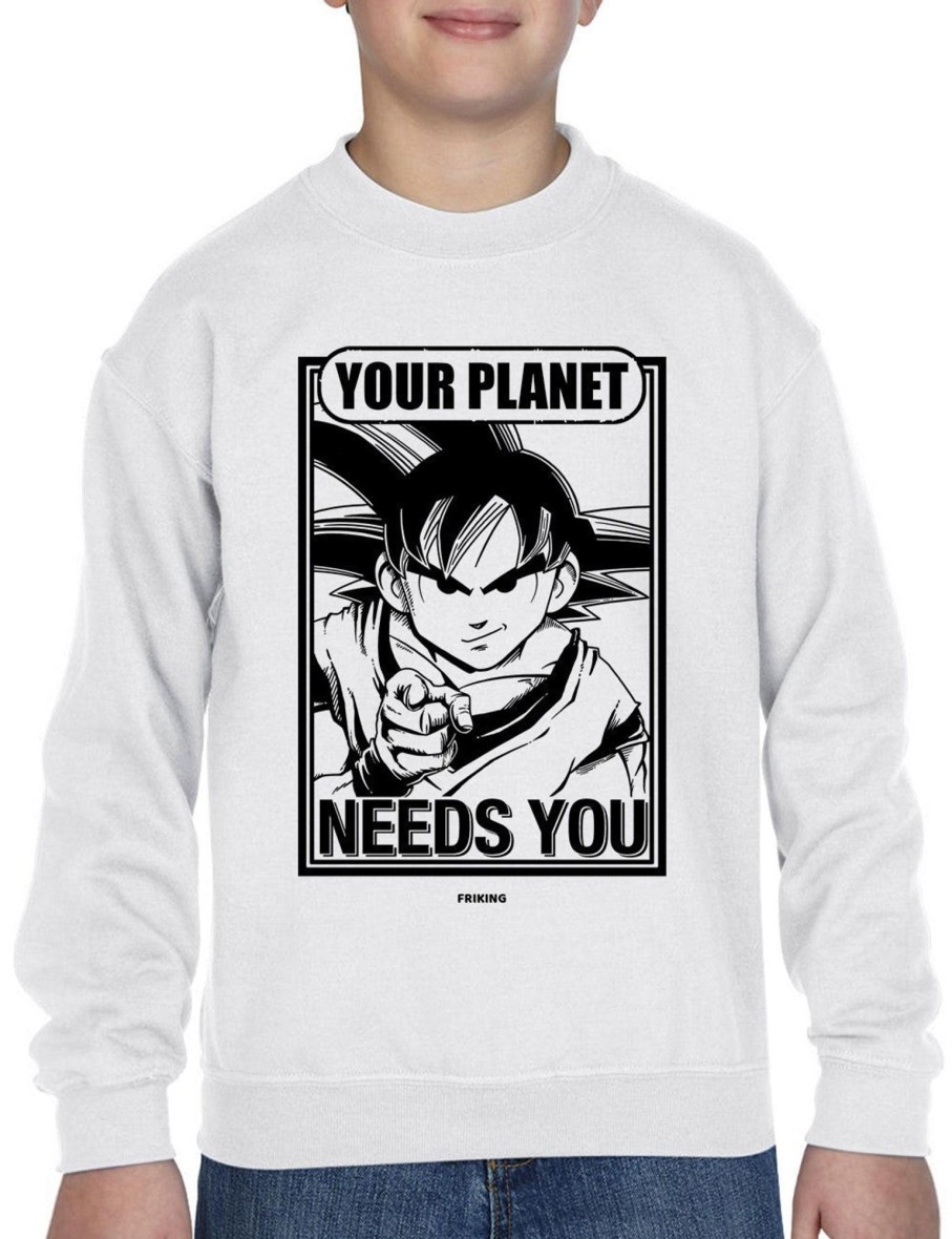 Friking Your Planet Needs You - 37 | Sudaderas Sin Capucha Nino