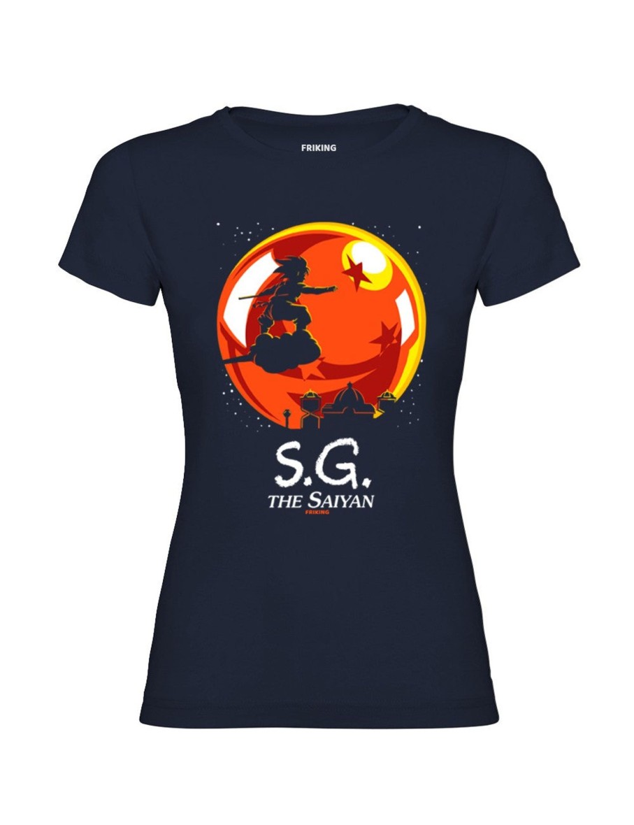 Friking S.G. The Saiyan 2.0 - D 510 | Camisetas Mujer