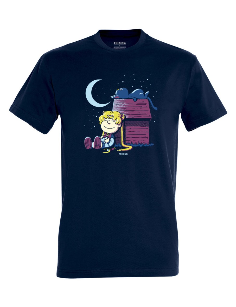 Friking Peanut Moon | Camisetas Tallas Grandes