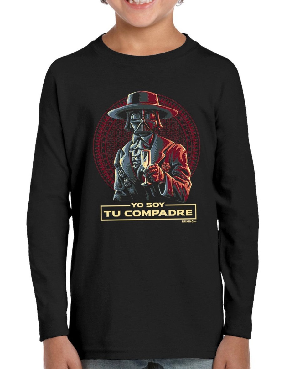 Friking Yo Soy Tu Compadre - 664 | Camisetas Manga Larga Nino