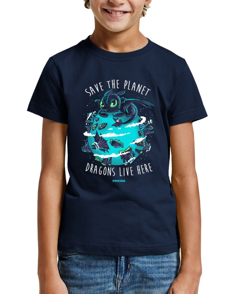 Friking Planet Dragons - 63 | Camisetas Nino