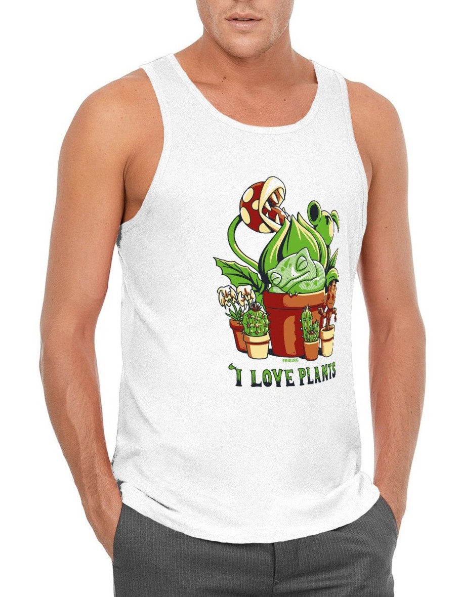 Friking I Love Plants - 563 | Camisetas De Tirantes