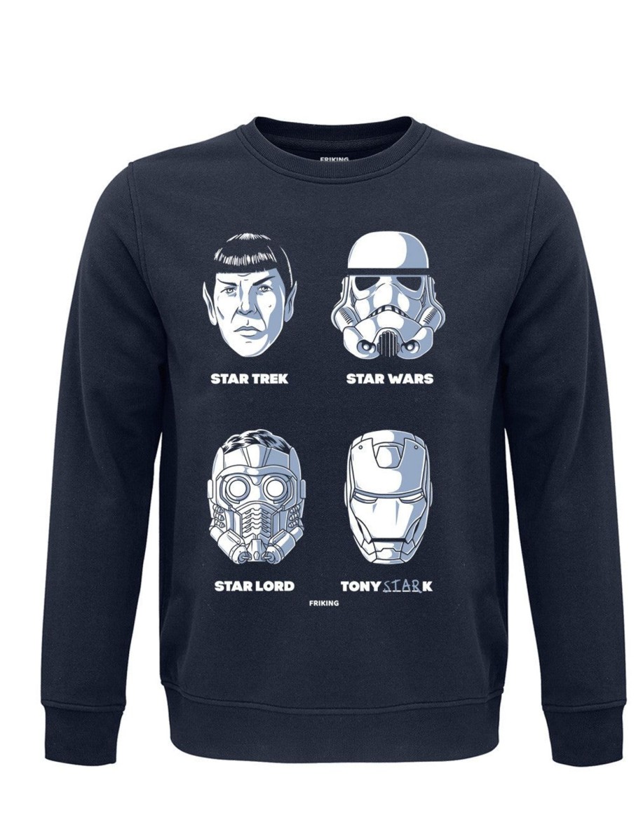 Friking Star Heads - 189 | Sudaderas Sin Capucha Nino