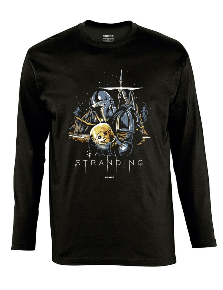 Friking Galaxy Stranding - 20 | Camisetas Manga Larga Hombre