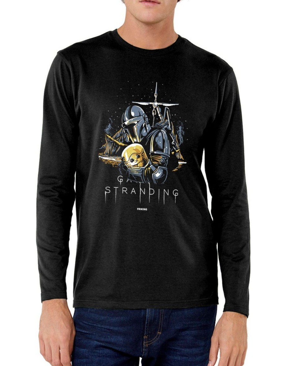 Friking Galaxy Stranding - 20 | Camisetas Manga Larga Hombre