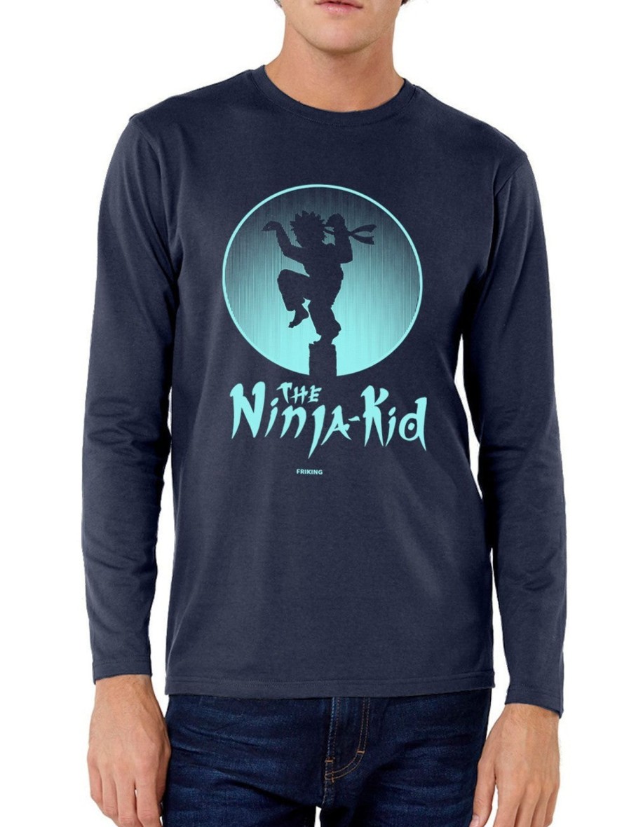 Friking Ninja Kid - 113 | Camisetas Manga Larga Hombre