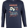 Friking Pandas - 366 | Camisetas Manga Larga Hombre