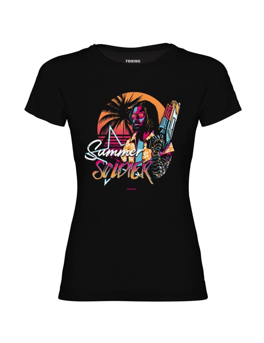 Friking Summer Soldier - 180 | Camisetas Mujer