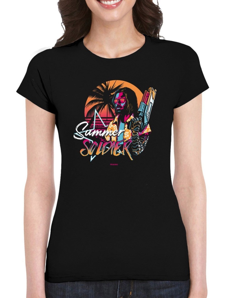 Friking Summer Soldier - 180 | Camisetas Mujer