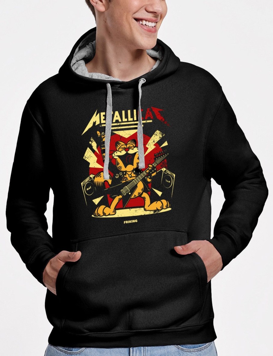 Friking Metallicat - 250 | Sudaderas Con Capucha Uni