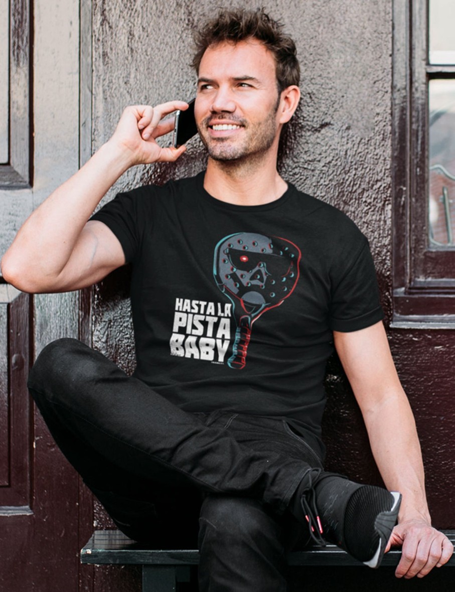 Friking Hasta La Pista Baby - 297A | Camisetas Hombre