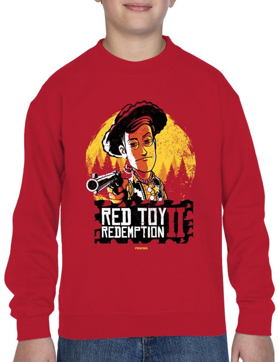 Friking Red Toy Redemption Ii - D 205 | Sudaderas Sin Capucha Nino