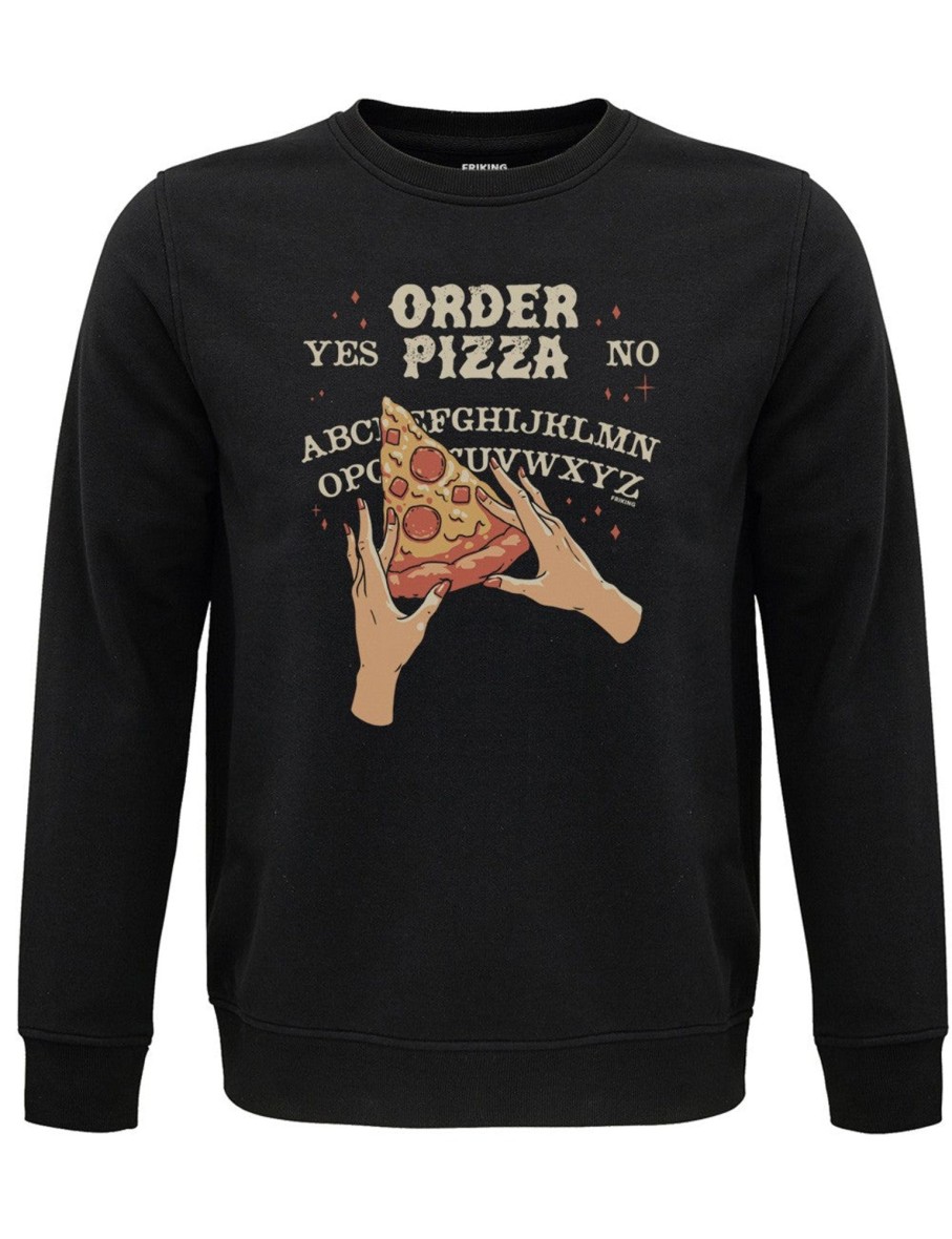 Friking Order Pizza - 443 | Sudaderas Sin Capucha Uni