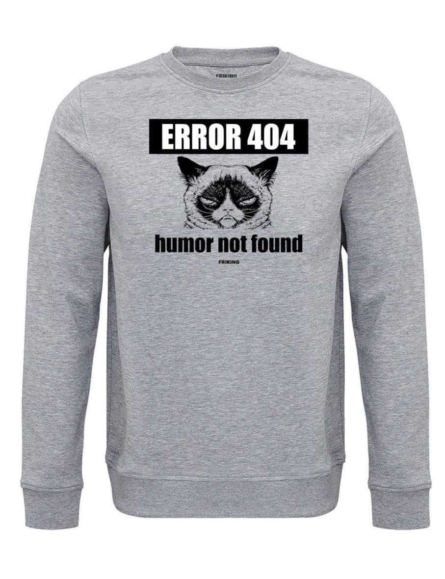 Friking Error 404 Humor Not Found - 82 | Sudaderas Sin Capucha Uni