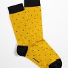 Friking Calcetines Friking - Modelo Lunares Negros | Calcetines