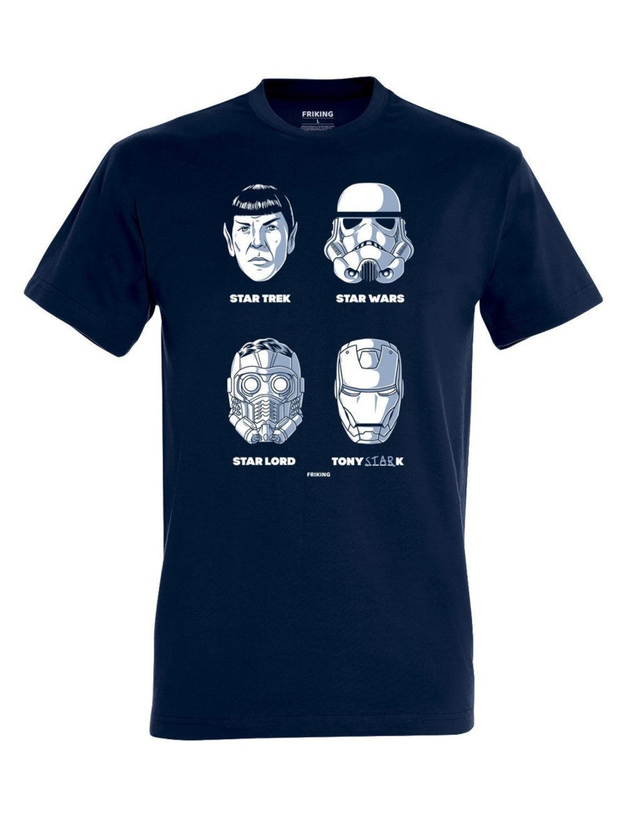 Friking Star Heads - 189 | Camisetas Hombre