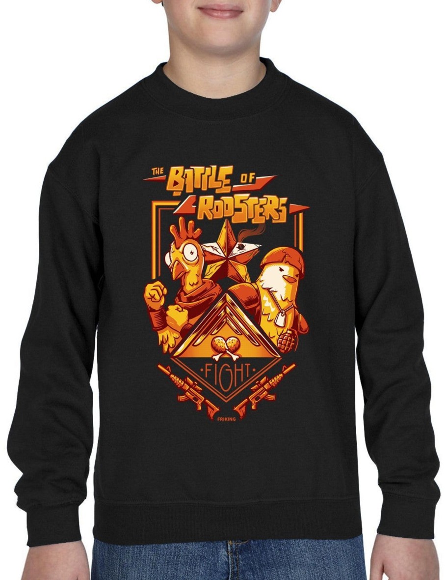 Friking Battle Of Roosters - 123 | Sudaderas Sin Capucha Nino