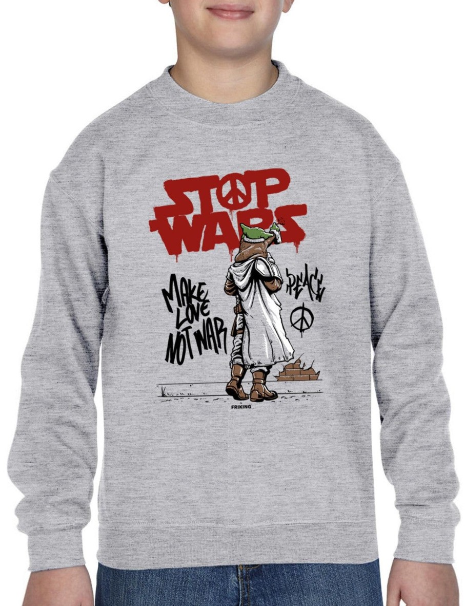 Friking Stop Wars - 344 | Sudaderas Sin Capucha Nino