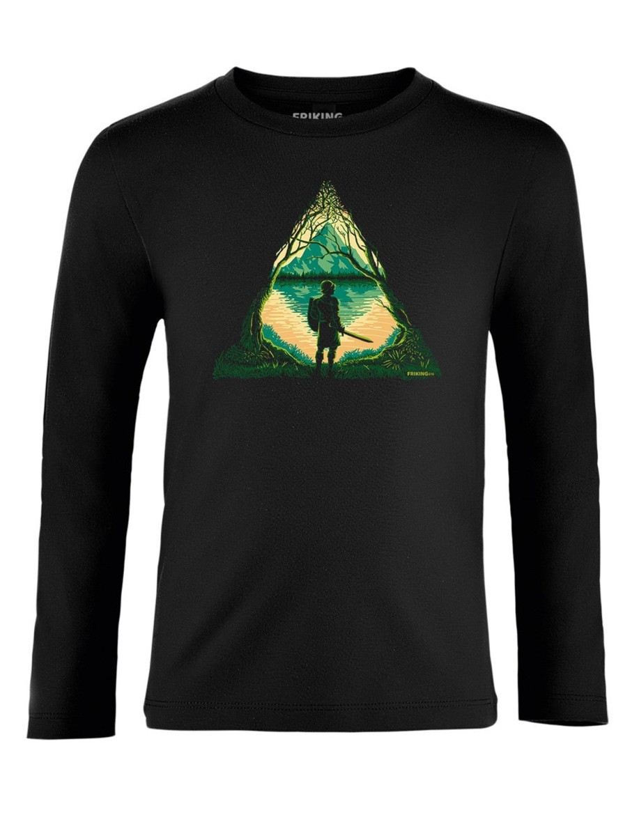 Friking Warrior Into The Wild - 670 | Camisetas Manga Larga Nino