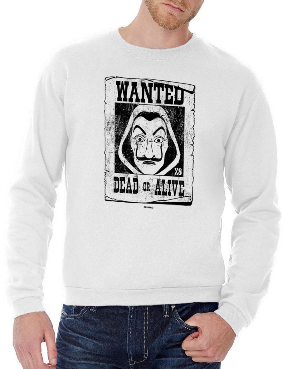 Friking Wanted Thief - 201 | Sudaderas Sin Capucha Uni