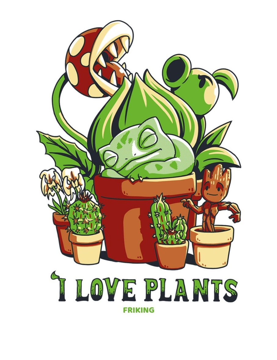 Friking I Love Plants - 563 | Bolsas De Asas