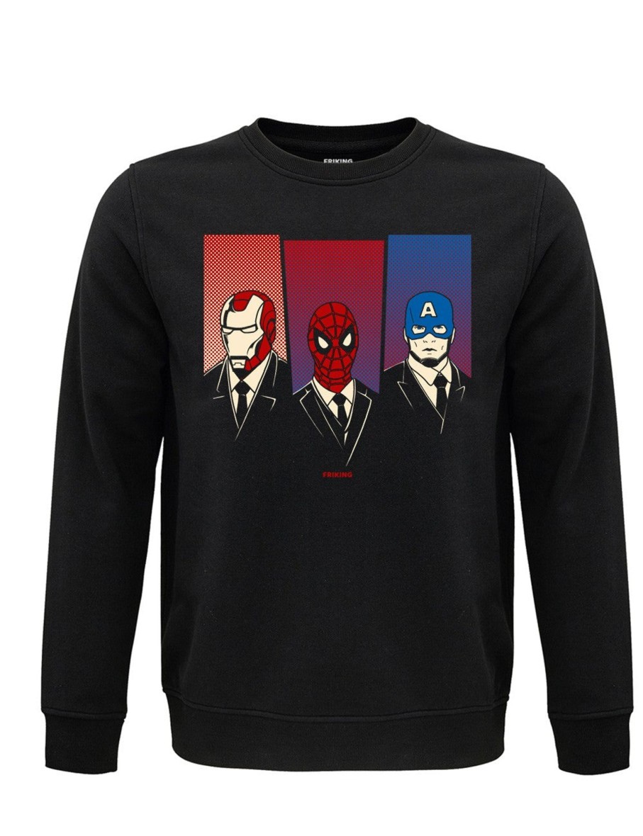 Friking Heroes In Suit - 286 | Sudaderas Sin Capucha Nino