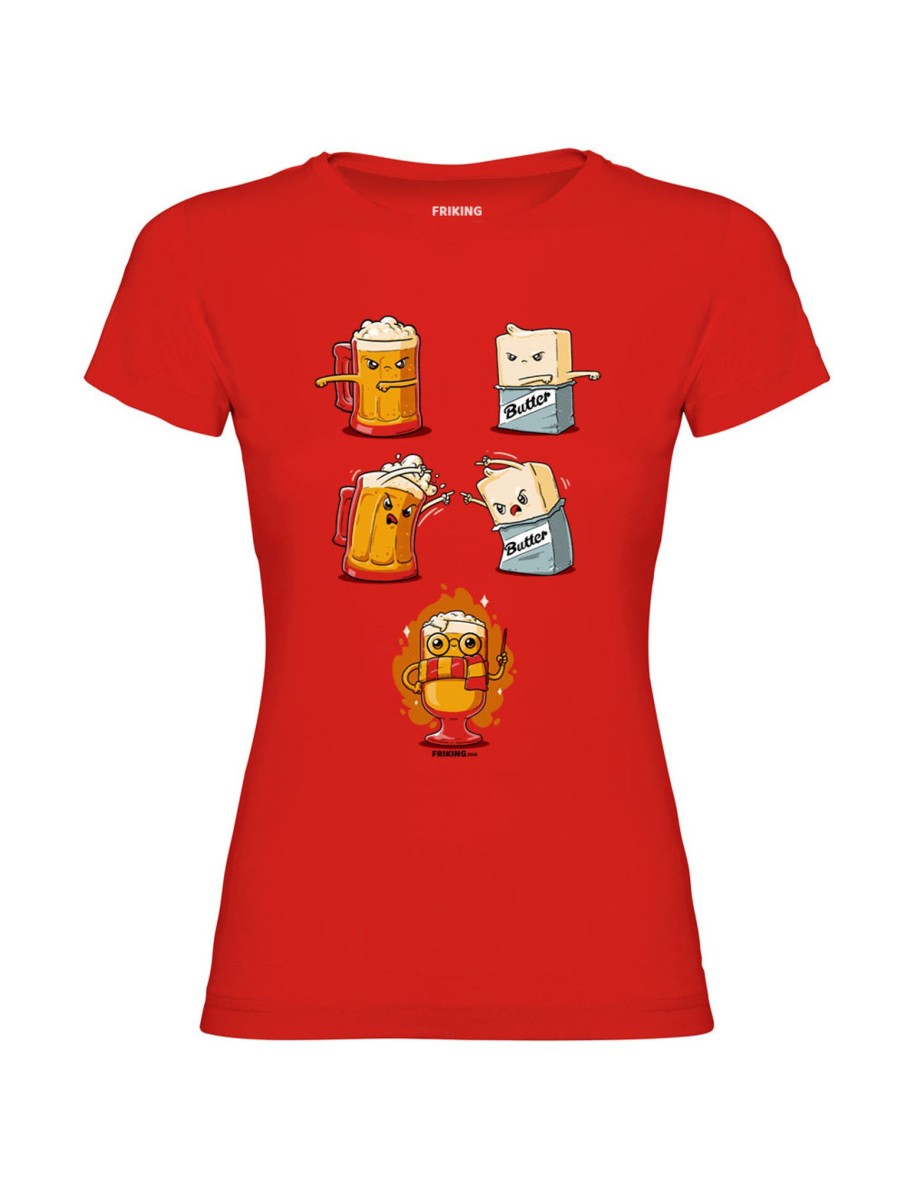 Friking Butter And Beer Fusion - 250A | Camisetas Mujer