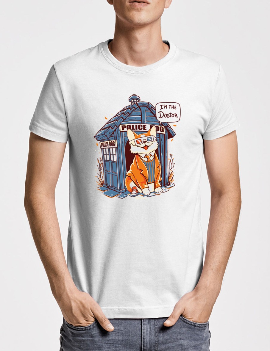 Friking Dogtor Who - 225A | Camisetas Hombre