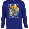 Friking Dragon Sun - 355A | Camisetas Manga Larga Hombre