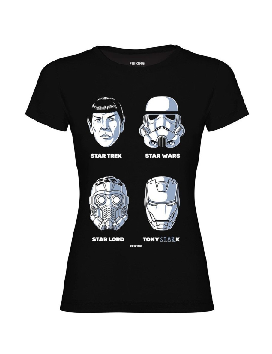 Friking Star Heads - 189 | Camisetas Mujer