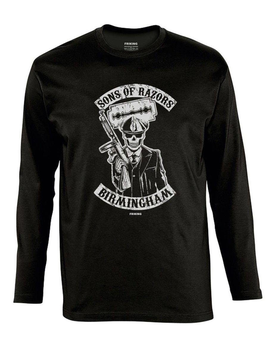 Friking Sons Of Razors - 71 | Camisetas Manga Larga Hombre