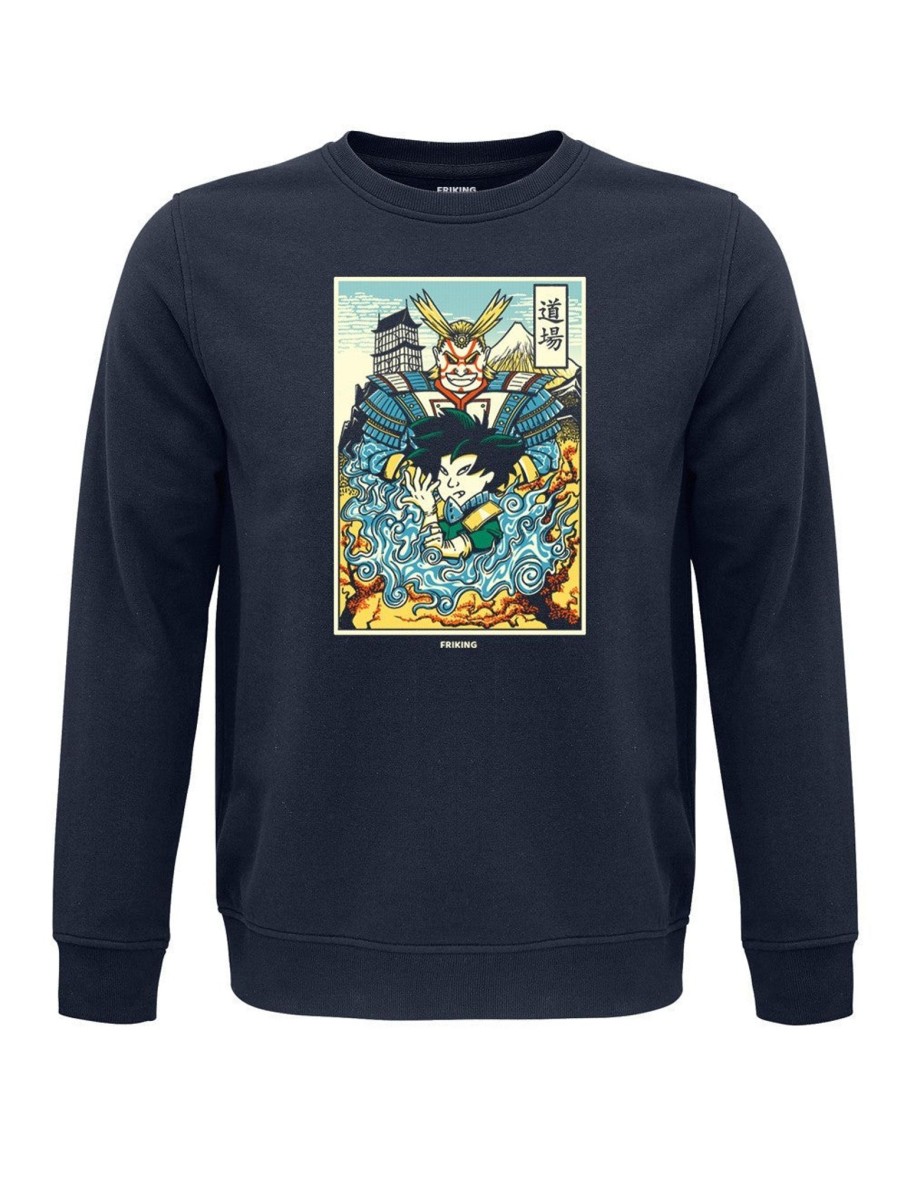 Friking Ukiyo E-Hero - 68 | Sudaderas Sin Capucha Uni