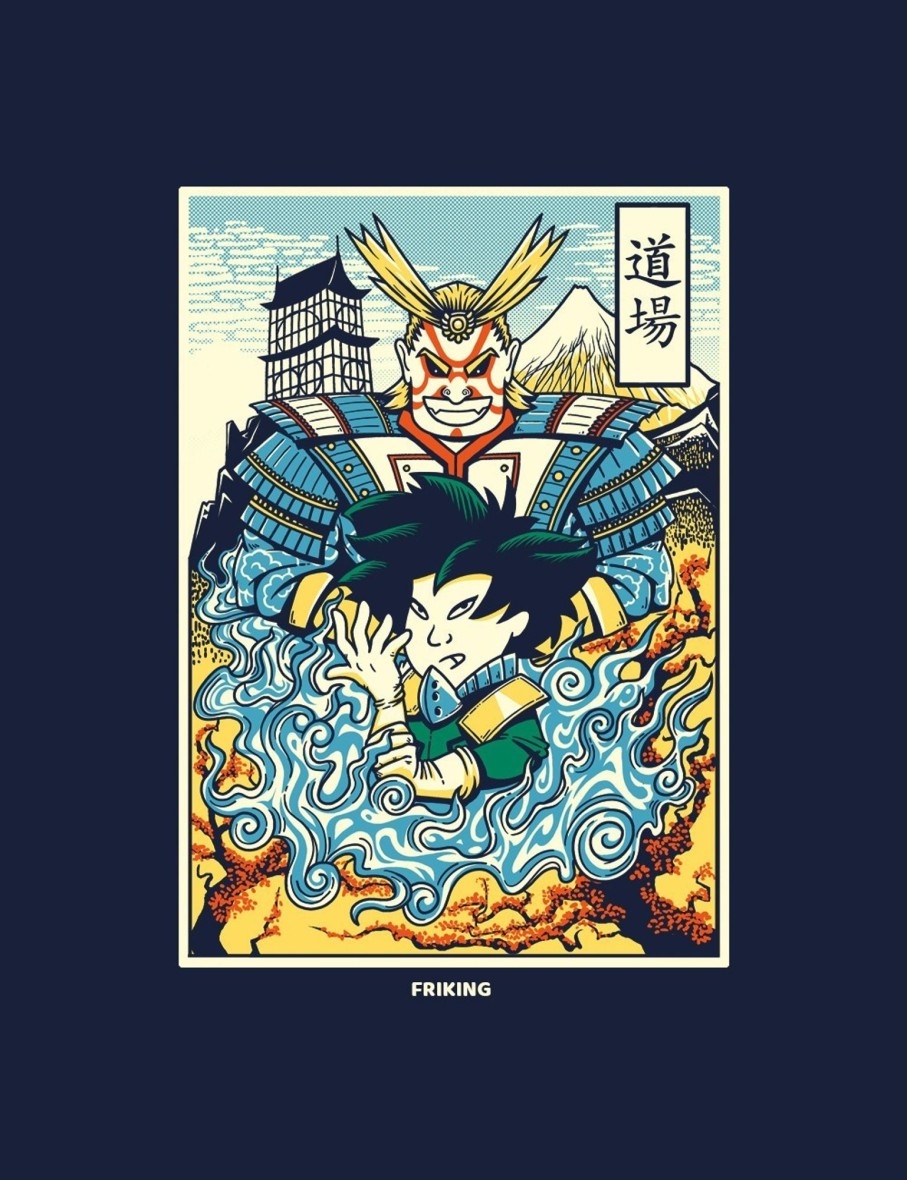 Friking Ukiyo E-Hero - 68 | Sudaderas Sin Capucha Uni