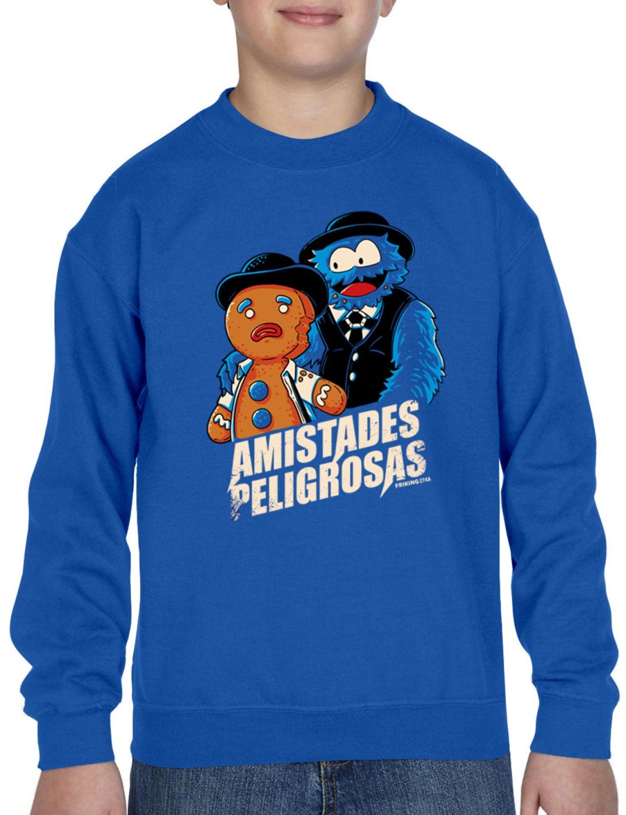 Friking Amistades Peligrosas - 274A | Sudaderas Sin Capucha Nino