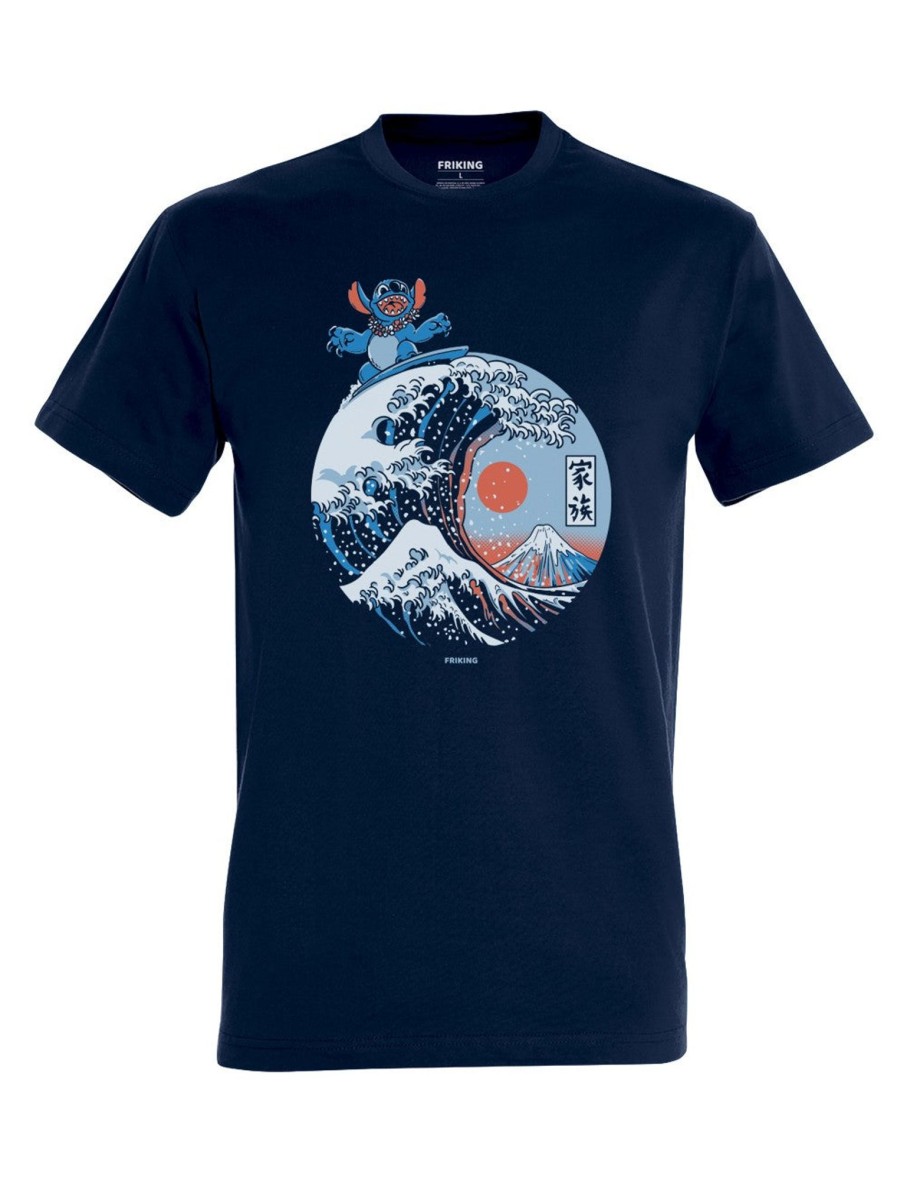 Friking Kanagawa Alien - 266 | Camisetas Hombre