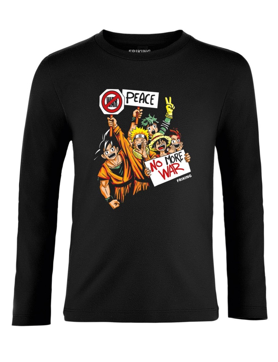 Friking No More War - 353 | Camisetas Manga Larga Nino