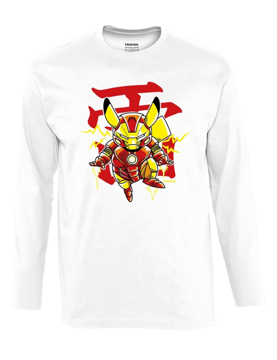 Friking Electric Iron - 358 | Camisetas Manga Larga Hombre