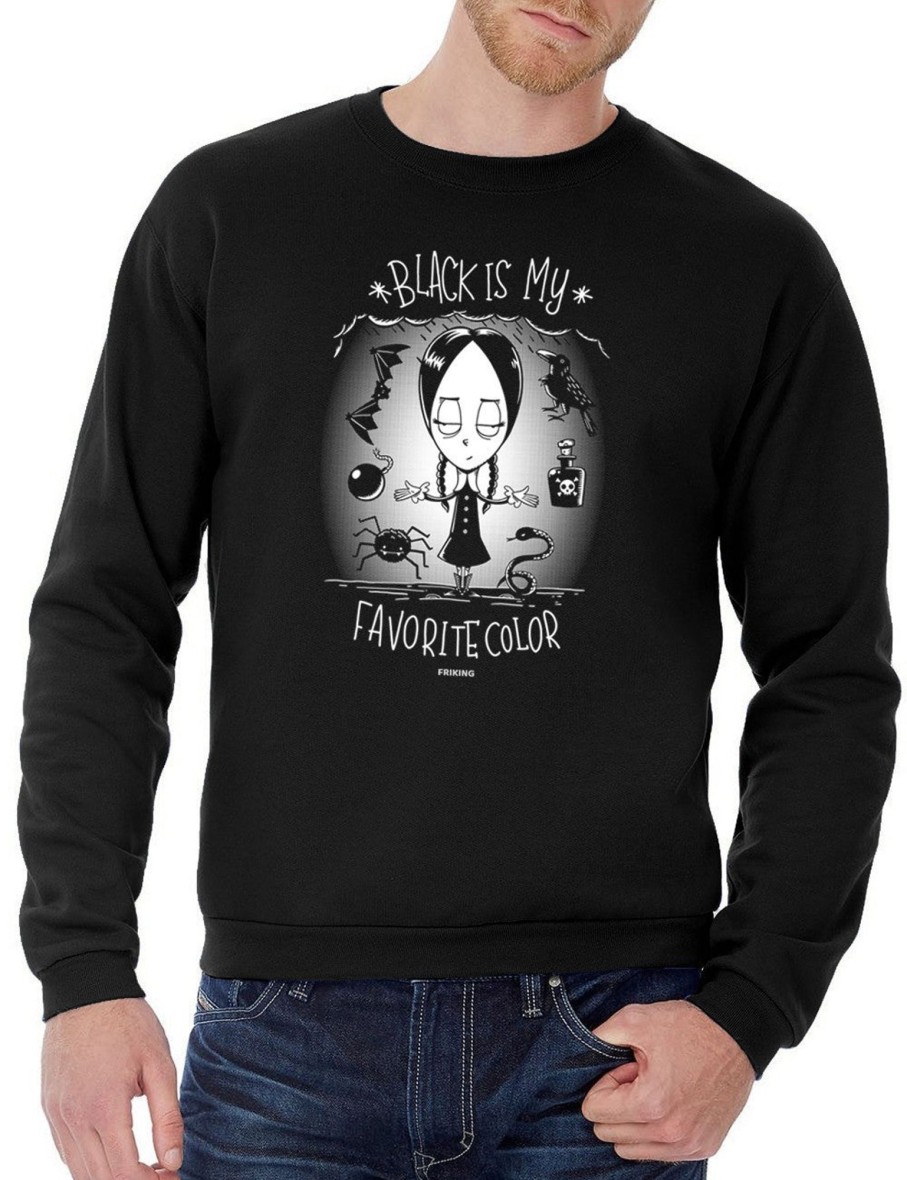 Friking Black Is My Favorite Color - 47 | Sudaderas Sin Capucha Uni