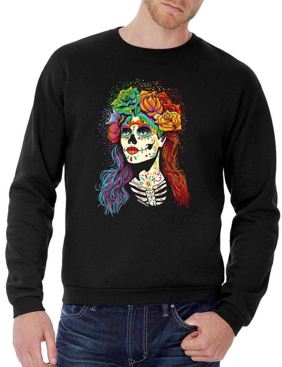 Friking Catrina Rainbow - 686 | Sudaderas Sin Capucha Uni