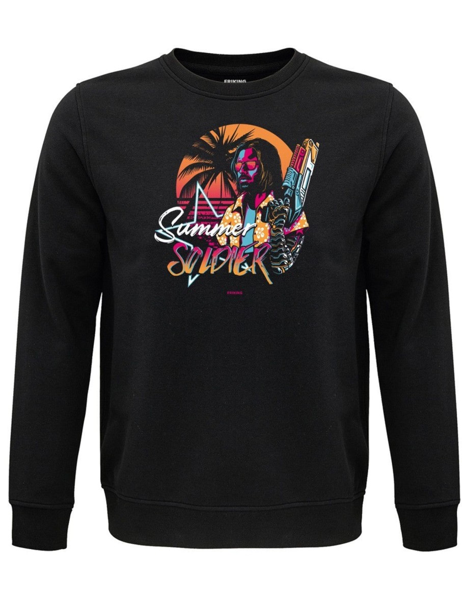 Friking Summer Soldier - 180 | Sudaderas Sin Capucha Uni