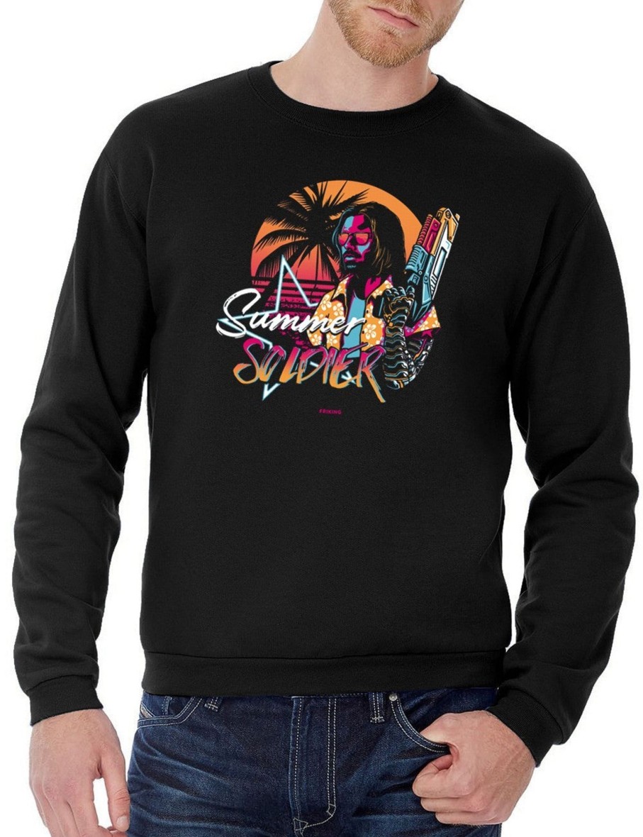 Friking Summer Soldier - 180 | Sudaderas Sin Capucha Uni